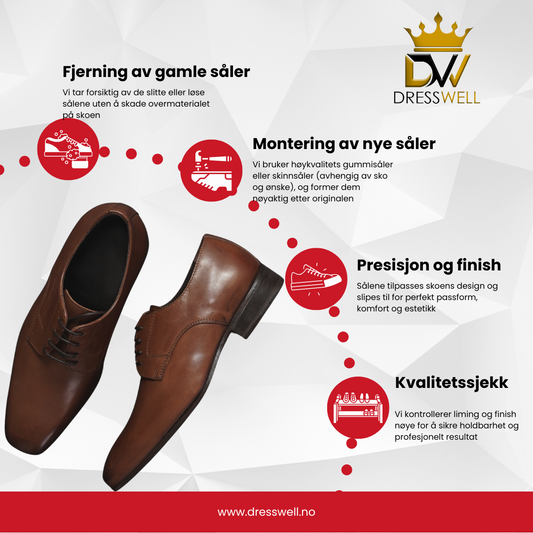 Såle- og Hælreparasjon – Herresko