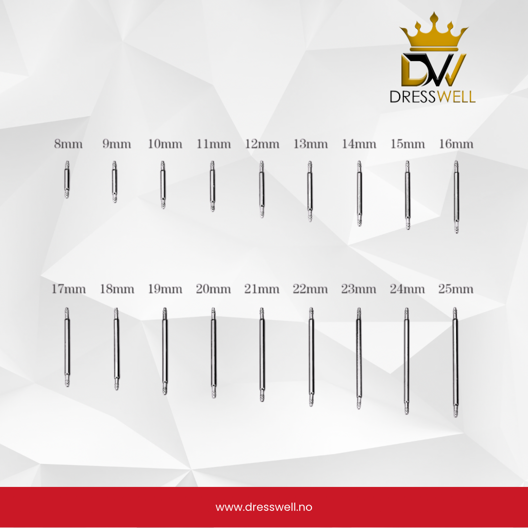 Stainless steel spring bar